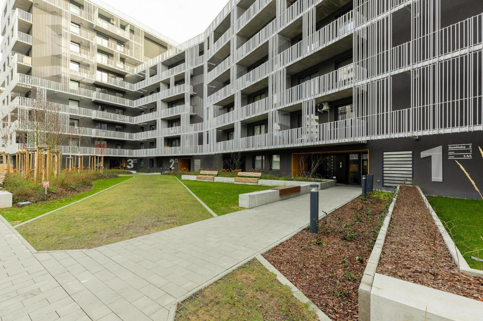 Stacja Wola Nowoczesny Z Balkonem I Parkingiem By Renters Apartment Warsaw